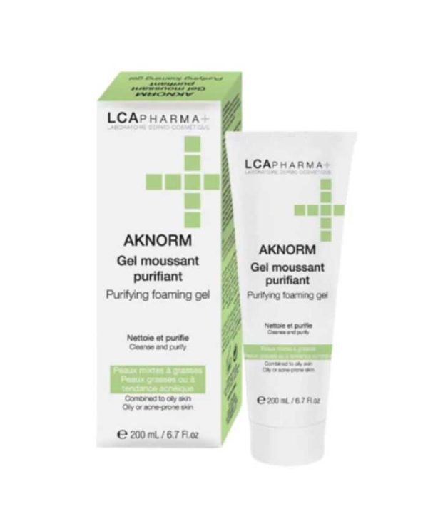 LCA Pharma Aknorm Gel Moussant Purifiant – 200 ml