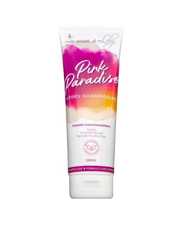 Les Secrets de Loly Après-Shampooing Démêlant Pink Paradise – 250 ml