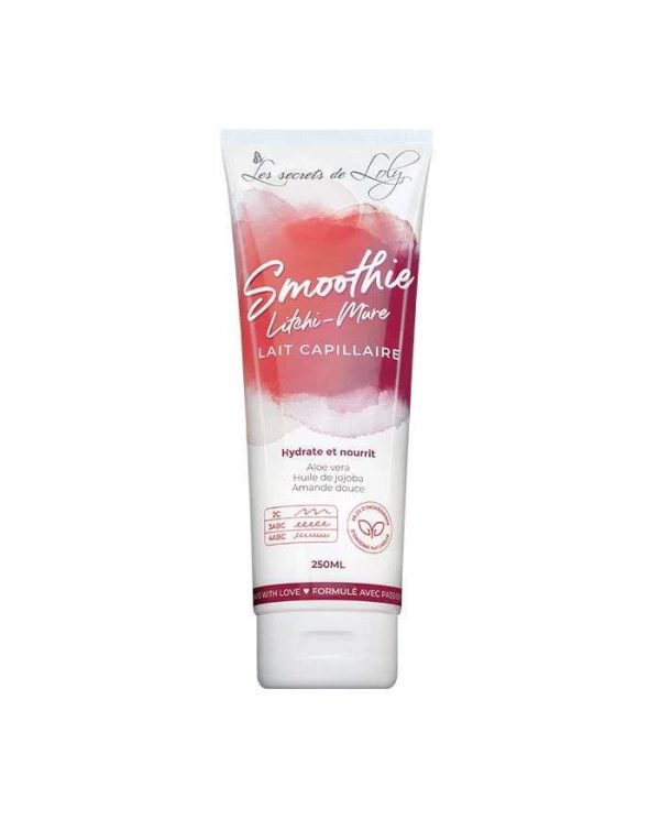 Les Secrets de Loly Lait Sans Rinçage Smoothie Litchi Mûre – 250 ml