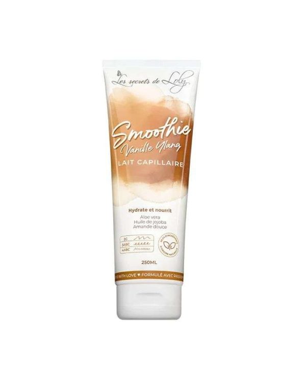 Les Secrets de Loly Lait Sans Rinçage Smoothie Vanille Ylang – 250 ml