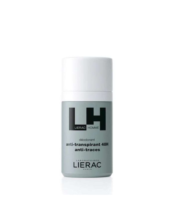 Lierac Homme Déodorant Anti-Transpirant 48h Anti-Traces – 50 ml