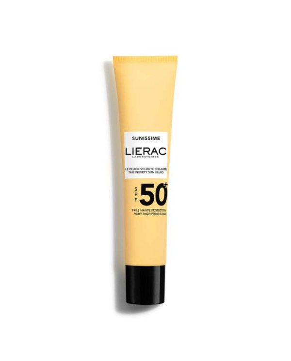 Lierac Sunissime Fluide Velouté Solaire SPF 50 Visage – 40 ml