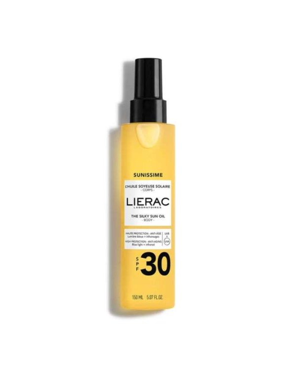 Lierac Sunissime Huile Soyeuse Solaire SPF 30 Corps – 150 ml