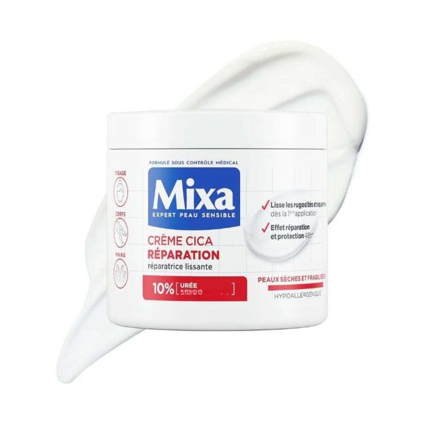 Mixa Crème Cica Réparation 10 % Urée – 400 ml