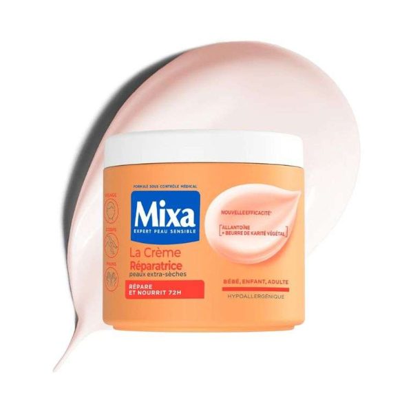 Mixa La Crème Réparatrice Peaux Extra-Sèches – 400 ml