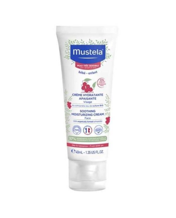Mustela Crème Hydratante Apaisante Peau très Sensible – 40 ml
