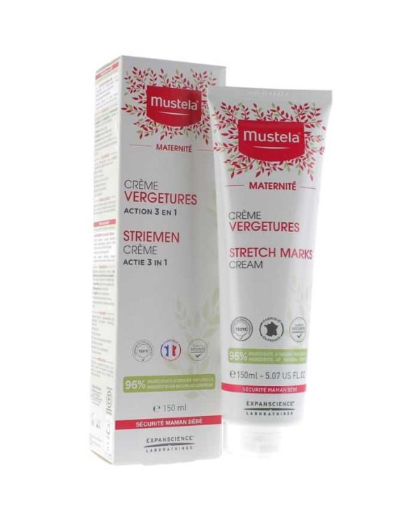 Mustela Crème Prévention Vergetures 3 en 1 – 150 ml