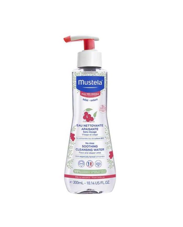 Mustela Eau Nettoyante Apaisante sans rinçage – 300 ml