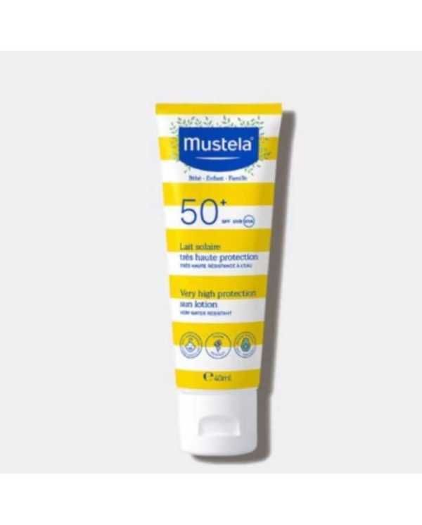 Mustela Lait Solaire Haute Protection SPF 50+ – 40 ml