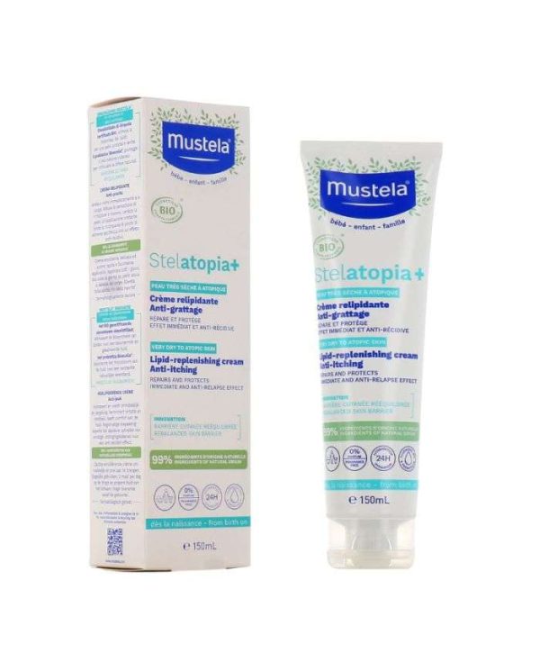 Mustela Stelatopia+ Crème Relipidante Anti-grattage – 150 ml