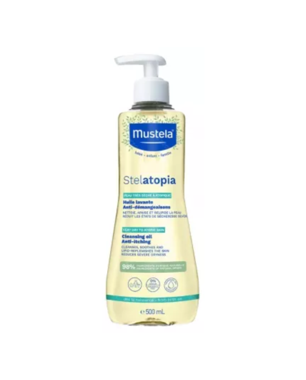 Mustela Stelatopia Huile Lavante Anti Démangeaisons – 500 ml