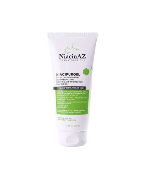 NiacinAZ Niacipur Gel moussant purifiant – 200 ml