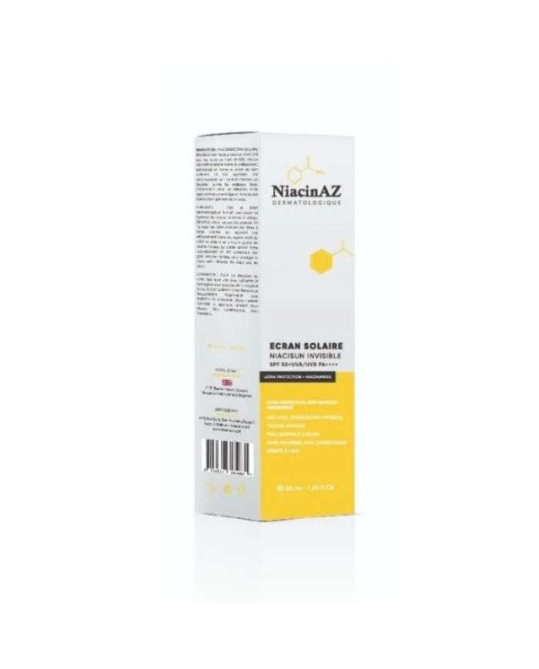 NiacinAZ Niacisun SPF 50+ Léger invisible – 50 ml