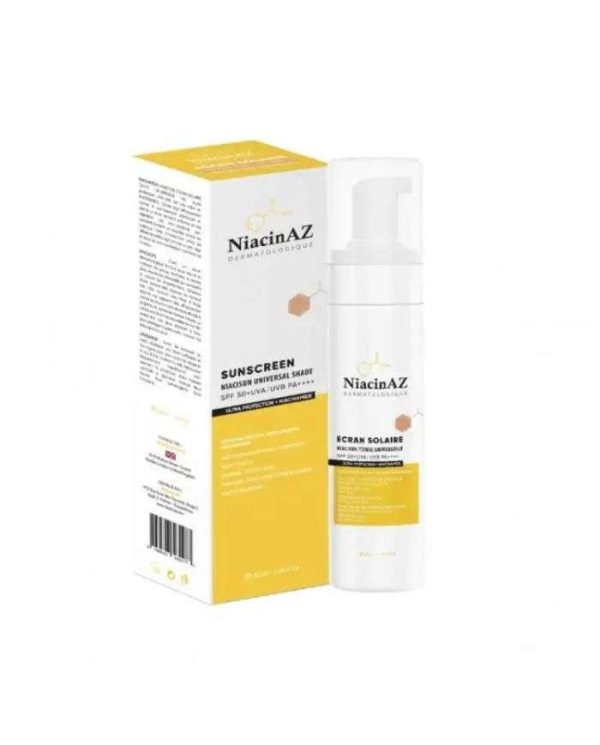 NiacinAZ Niacisun SPF 50+ Teinte universelle – 50 ml