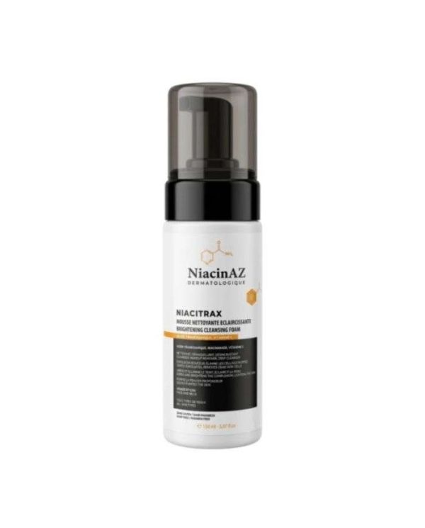 NiacinAZ Niacitrax Mousse nettoyante éclaircissante – 150 ml