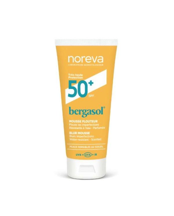 Noreva Bergasol Expert Mousse Flouteur SPF50+ – 50 ml