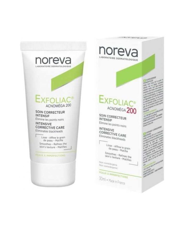 Noreva Exfoliac Acnomega 200 Soin Correcteur Intensif – 30 ml