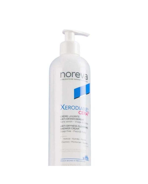 Noreva Xerodiane Cera+ Crème Lavante Anti-Dessèchement – 500 ml