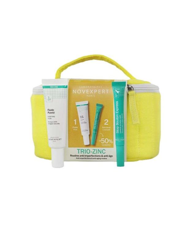 Novexpert Coffret Routine Anti-Imperfections Trio-Zinc