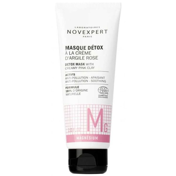 Novexpert Masque Détox Argile Rose Magnésium – 75 ml