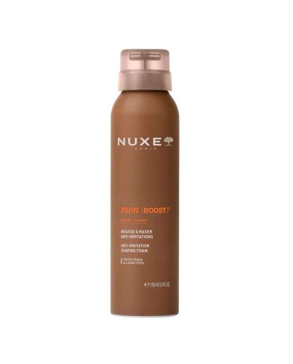 Nuxe Men Boost Mousse à Raser Anti-Irritations – 150 ml