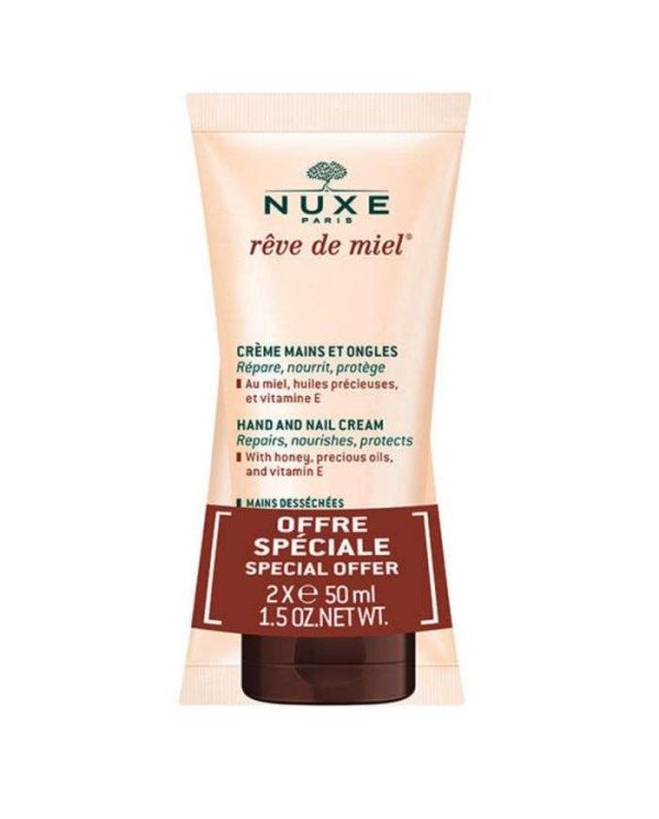 Nuxe Rêve de Miel Crème Mains et Ongles – duo 50 ml