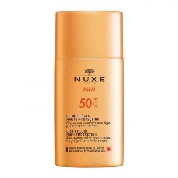 Nuxe Sun Fluide Léger SPF 50 – 50 ml