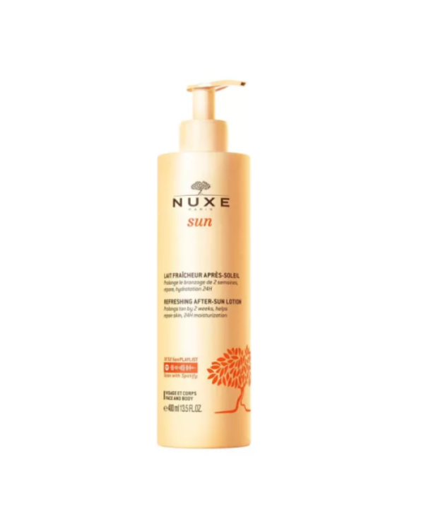 Nuxe Sun Lait Fraîcheur Après-Soleil Visage et Corps – 400 ml