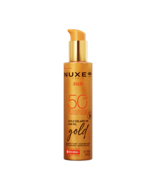 Nuxe Sun SPF50 Huile Solaire Gold – 150 ml