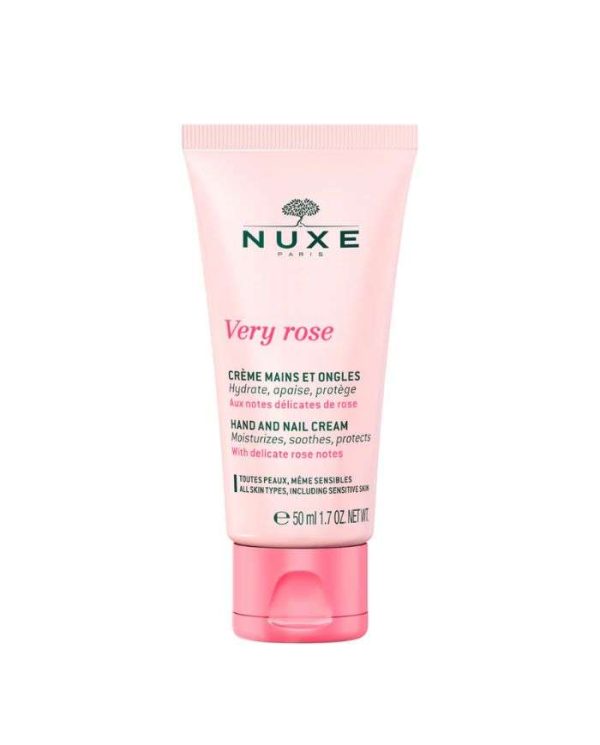Nuxe Very Rose Crème Mains et Ongles – 50 ml