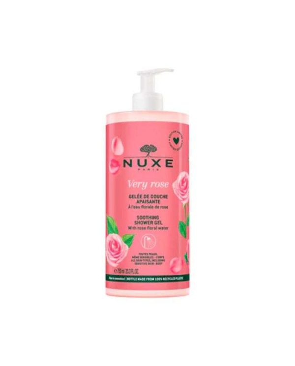 Nuxe Very Rose Gelée de Douche Apaisante – 750 ml