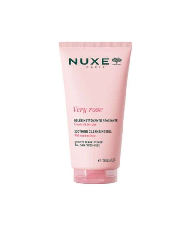 Nuxe Very Rose Gelée Nettoyante Apaisante – 150 ml