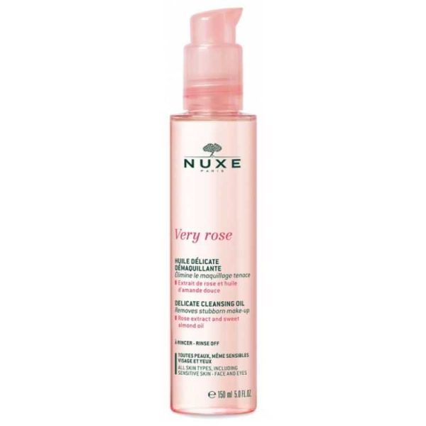 Nuxe Very Rose Huile Délicate Démaquillante – 150 ml