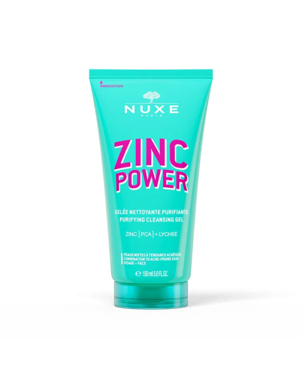 Nuxe Zinc Power Gelée Nettoyante Purifiante – 150 ml