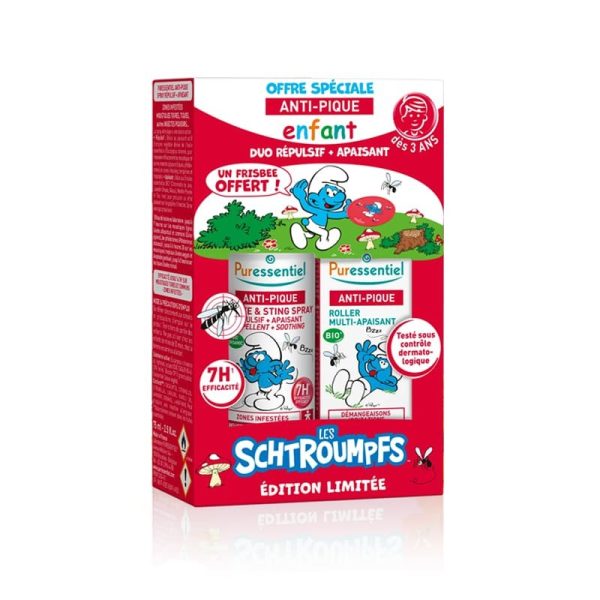 Puressentiel Anti-Pique Duo Répulsif et Apaisant Enfant