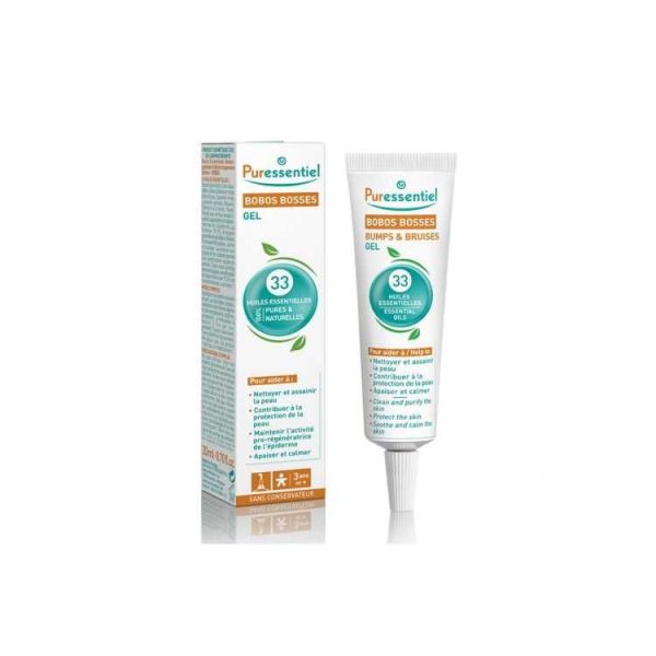 Puressentiel Gel Bobos et Bosses 33 Huiles Essentielles – 20 ml