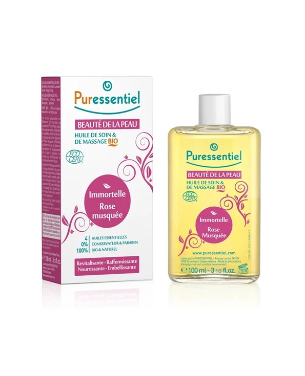 Puressentiel Huile de Soin et Massage Beauté de la Peau – 100 ml