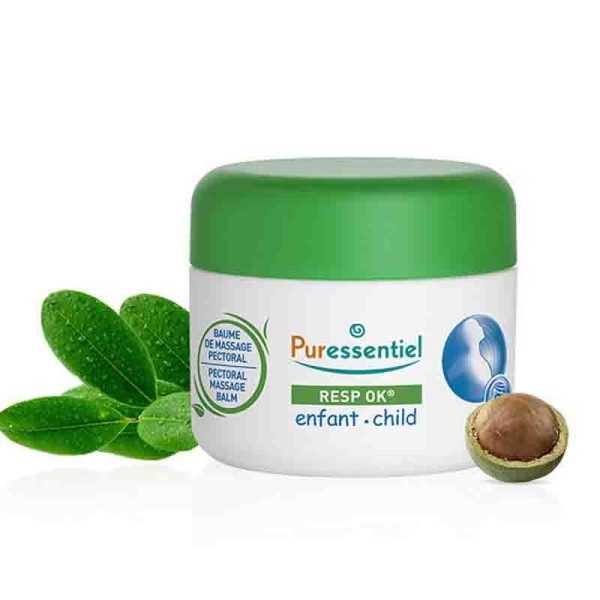 Puressentiel Respiratoire Baume de Massage Pectoral Enfant – 60 ml