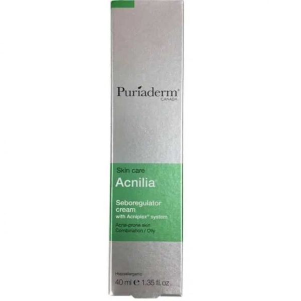 Puriaderm Acnilia Crème – 40 ml
