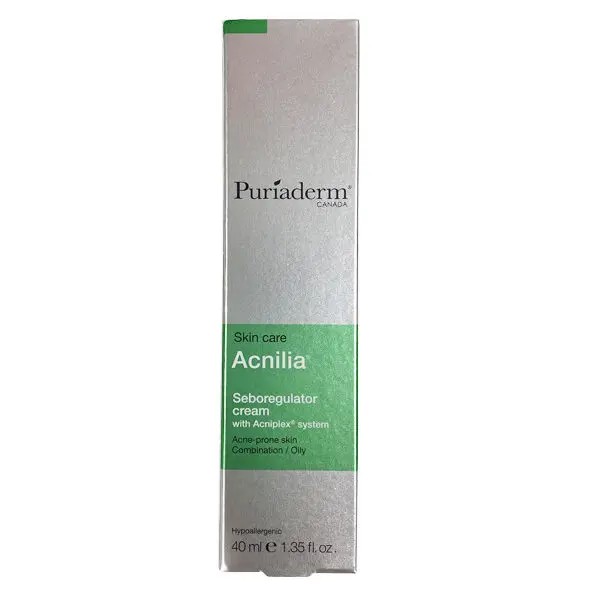 Puriaderm Acnilia Crème séborégulatrice – 40 ml