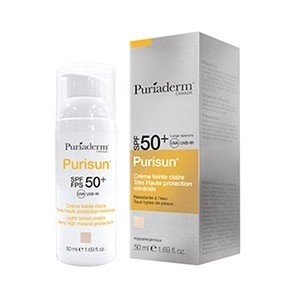 Puriaderm Purisun Écran teinté clair SPF 50+ – 50 ml