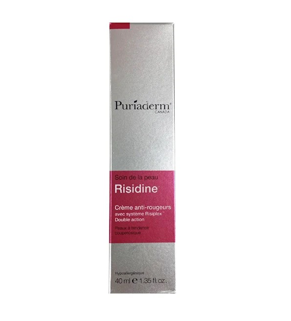 Puriaderm Risidine Crème anti-rougeurs – 40 ml