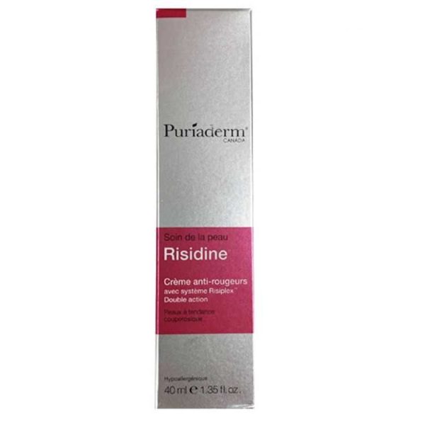 Puriaderm Risidine Crème anti-rougeurs – 40 ml
