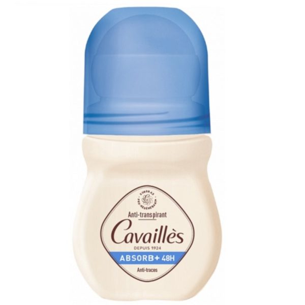Rogé Cavaillès Déodorant Absorb+ 48h Roll-On Anti-Traces – 50 ml