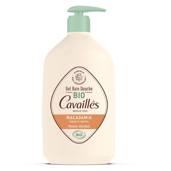 Rogé Cavaillès Gel Bain et Douche Huile de Macadamia Bio – 1 L