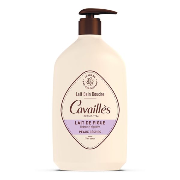 Rogé Cavaillès Gel Bain et Douche Hydratant Lait de Figue Bio – 1 L