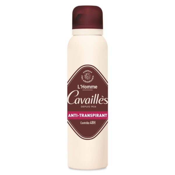 Rogé Cavaillès Homme Déodorant Spray Anti-Transpirant Contrôle 48h – 150 ml