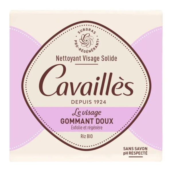 Rogé Cavaillès Le Visage Nettoyant Solide Gommant Doux – 70 g