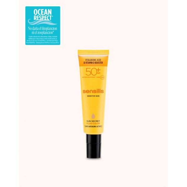 Sensilis Sun Secret Fluid Color SPF 50+ Fluide Teinté – 50 ml