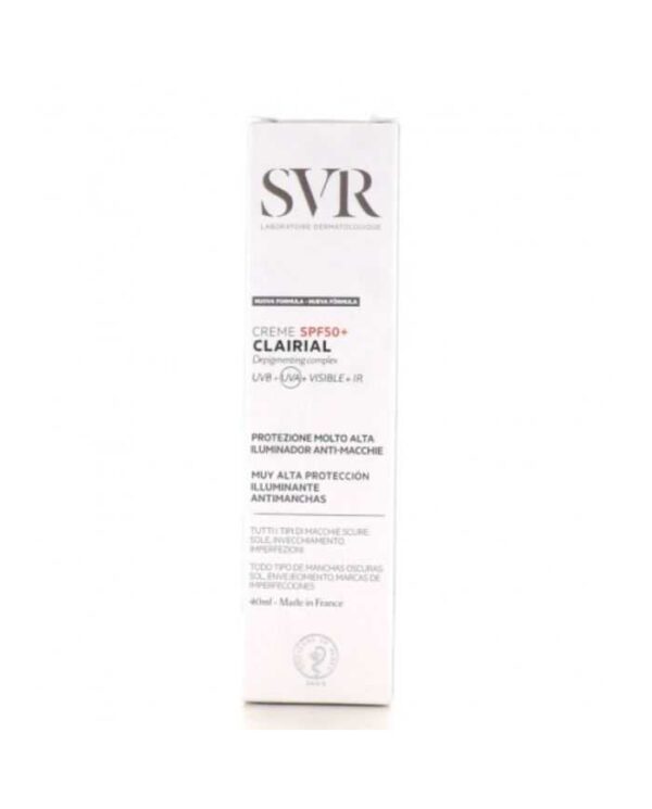 SVR Clairial Crème Anti-Taches SPF 50+ – 40 ml